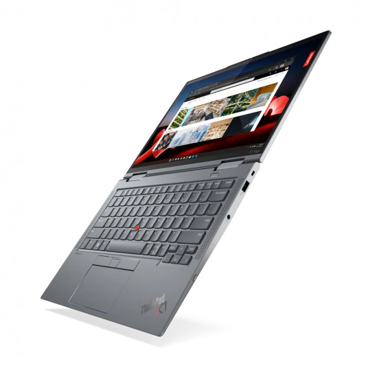 Lenovo ThinkPad X1 Yoga (Gen 8) pelēks, 14 collu, IPS, skārienekrāns, WUXGA, 1920 x 1200, pretatspīduma, Intel Core i5, i5-1335U, 16 GB, SSD 256 GB, Intel Iris Xe grafikas, bez optiskā diskdziņa , Windows 11 Pro, 802.11ax, Bluetooth versija 5.1, LTE jauni