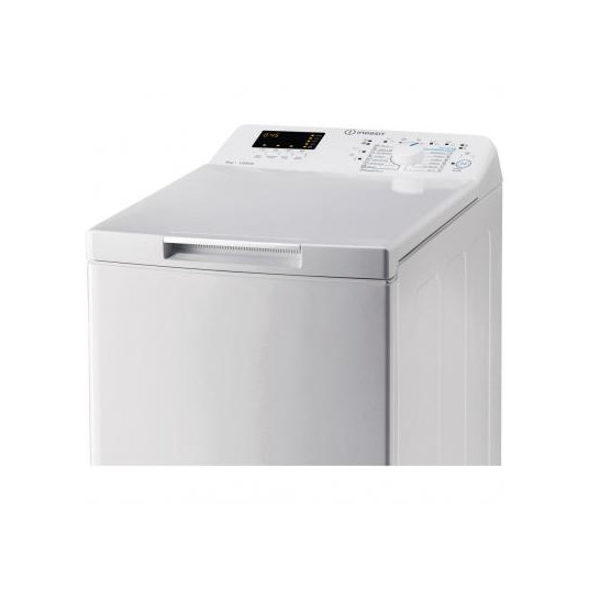 No augšas ielādējamā veļas mašīna Indesit BTW S60400 EU/N