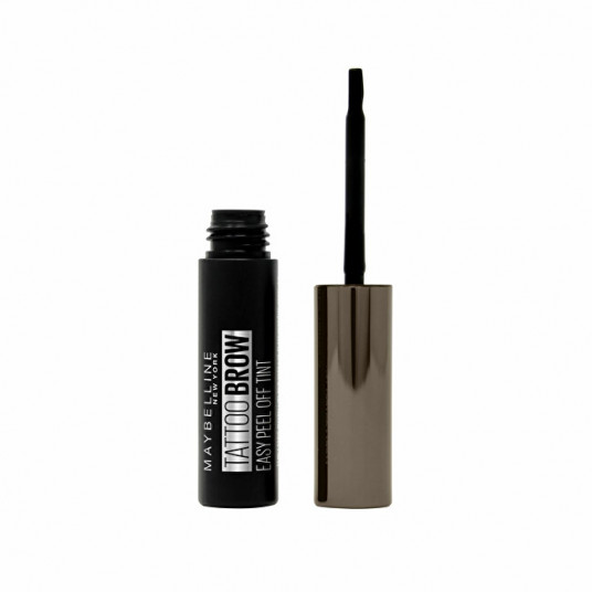 Maybelline - daļēji pastāvīga uzacu krāsa (Tattoo Brow Eyebrow Color) - tumši brūna