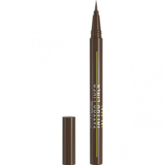 Maybelline - šķidrs acu zīmulis pildspalvā Tattoo Liner (tintes pildspalva) 1 ml - Pitch Brown