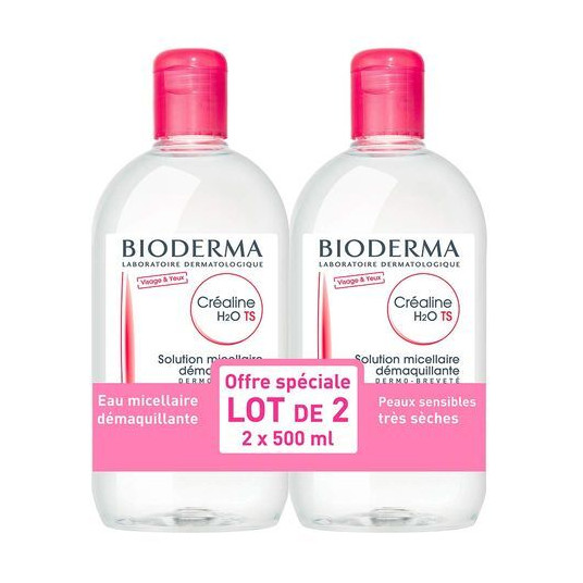 Bioderma - Sensibio AR H2O tīrīšanas un sejas attīrīšanas ūdens jutīgai ādai - 250 ml