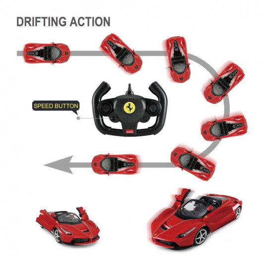 R/C 1:14 Ferrari LaFerrari Aperta (with drift function)