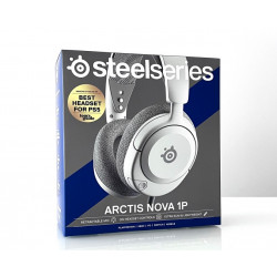 Spēļu austiņas SteelSeries Arctis Nova 1P White 61612