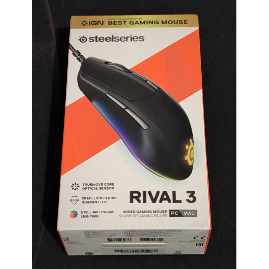 Spēļu pele SteelSeries Rival 3 62513