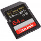 Sandisk atmiņas karte SDXC 64GB Extreme Pro