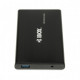 iBox HD-02 2,5" HDD korpuss, melns