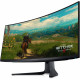 Dell spēļu monitors AW3423DWF 34 collas, UWQHD, 3440 x 1440, 21:9, 0,1 ms, 250 cd/m², melns, 165 Hz, HDMI portu skaits 1