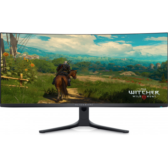 Dell spēļu monitors AW3423DWF 34 collas, UWQHD, 3440 x 1440, 21:9, 0,1 ms, 250 cd/m², melns, 165 Hz, HDMI portu skaits 1