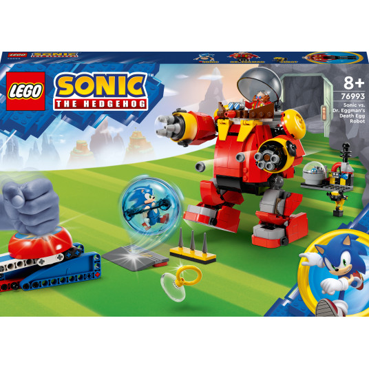 LEGO® 76993 Sonic the Hedgehog™ Sonic pret Dr. Olu cilvēks Nāves olu robots