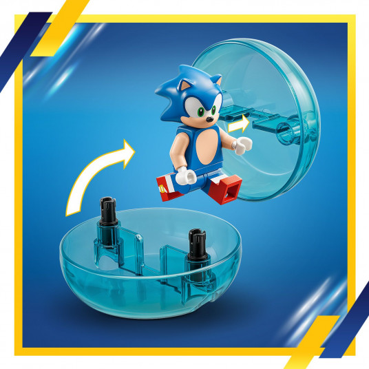 LEGO® 76990 Sonic the Hedgehog™ skaņas ātruma sfēras izaicinājums