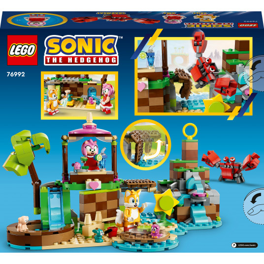 LEGO® 76992 Sonic the Hedgehog™ Eimijas dzīvnieku glābšanas sala