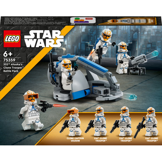 LEGO® 75359 Star Wars™ Ahsoka 332 Company Clone Trooper kaujas komplekts