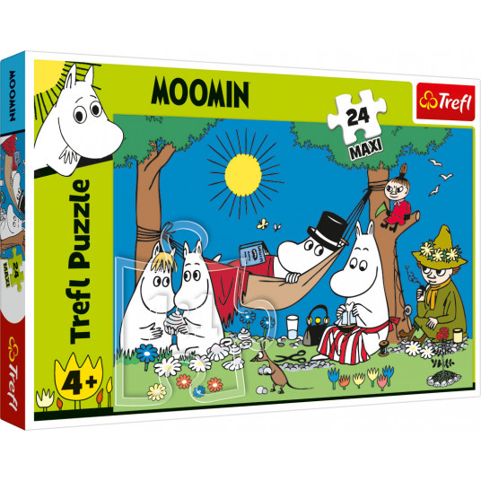 TREFL MOOMIN Puzle Moomin, 24 gab.