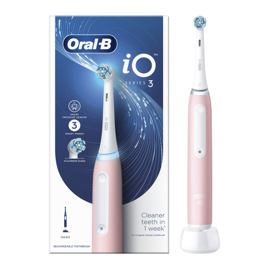Elektriskā zobu birste Braun iOG3.1A6.0 Oral-B iO3, rozā