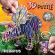 Puzle 3D TRICERTOPAS 6-99 gadi