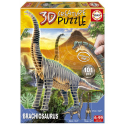 3D puzle BRACHIOSAURUS 6-99 gadi