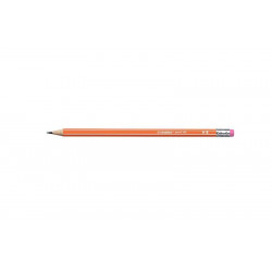 Zīmulis 160 HB ar oranžu dzēšgumiju