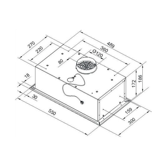 Kapuce Gorenje DKI550M/3