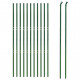 Stiepļu sieta žogs, zaļš, 2,2x25m, cinkots tērauds