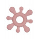 CANPOL BABIES silikona zobu griezējs ar izvirzījumiem, 3m+, rozā, STARFISH, 80/307