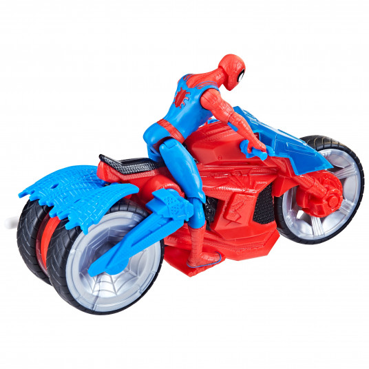 SPIDER-MAN rotaļu komplekts Transportlīdzeklis un figūra 10 cm