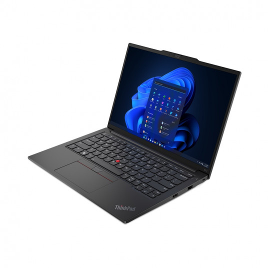 Lenovo ThinkPad E14 (Gen 5) melns, 14 ", IPS, WUXGA, 1920 x 1200, pretatspīduma, Intel Core i5, i5-1335U, 16 GB, DDR4-3200, SSD 256 GB, Intel Iris Xe Graphics, Windows 11 Pro, 802.11ax, Bluetooth versija 5.1, tastatūras valoda angļu, tastatūras aizmugurga