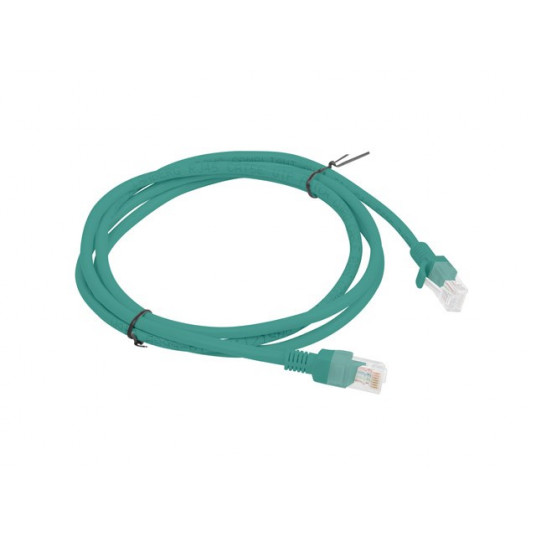 LANBERG PATCHCORD UTP CAT.5E 1,5 M GREEN PCU5-10CC-0150-G