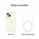 Telefons Apple iPhone 15 256GB Green