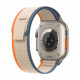 Viedpulkstenis Apple Watch Ultra 2 GPS + Cellular, 49mm Titanium Case with Orange/Beige Trail Loop - S/M MRF13UL/A