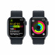 Viedpulkstenis Apple Watch Series 9 GPS 41mm Midnight Aluminium Case with Midnight Sport Loop MR8Y3ET/A