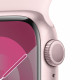 Viedpulkstenis Apple Watch Series 9 GPS 41mm Pink Aluminium Case with Light Pink Sport Band - M/L MR943ET/A