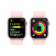 Viedpulkstenis Apple Watch Series 9 GPS 45mm Pink Aluminium Case with Light Pink Sport Loop MR9J3ET/A