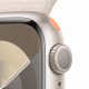 Viedpulkstenis Apple Watch Series 9 GPS 41mm Starlight Aluminium Case with Starlight Sport Loop MR8V3ET/A