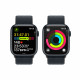 Viedpulkstenis Apple Watch Series 9 GPS 45mm Midnight Aluminium Case with Midnight Sport Loop MR9C3ET/A