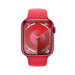Viedpulkstenis Apple Watch Series 9 GPS 45mm (PRODUCT)RED Aluminium Case with (PRODUCT)RED Sport Band - M/L MRXK3ET/A