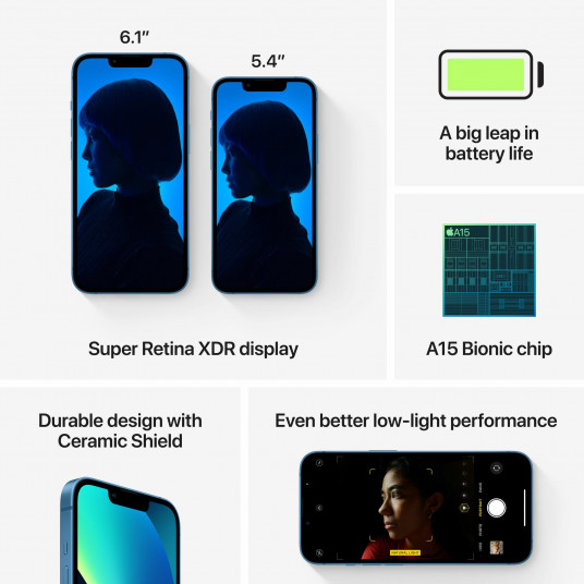 Telefons Apple iPhone 13 512GB Blue