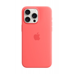 Vāciņš Apple Iphone 15 Pro Max Silicone Case with MagSafe - Guava