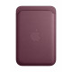 Maku Apple iPhone FineWoven Wallet with MagSafe Mulberry