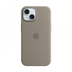 Vāciņš Apple Iphone 15 Silicone Case with MagSafe - Clay