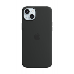 Vāciņš Apple Iphone 15 Plus Silicone Case with MagSafe - Black