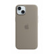 Vāciņš Apple Iphone 15 Plus Silicone Case with MagSafe - Clay
