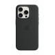 Telefona vāciņš Apple iPhone 15 Pro Silicone Case with MagSafe Black