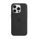 Vāciņš Apple Iphone 15 Pro Silicone Case with MagSafe - Black