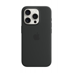 Telefona vāciņš Apple iPhone 15 Pro Silicone Case with MagSafe Black