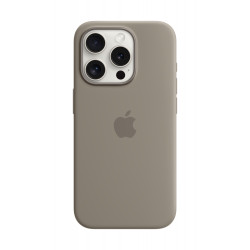 Vāciņš Apple Iphone 15 Pro Silicone Case with MagSafe - Clay