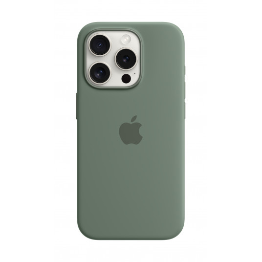 Vāciņš Apple Iphone 15 Pro Silicone Case with MagSafe - Cypress