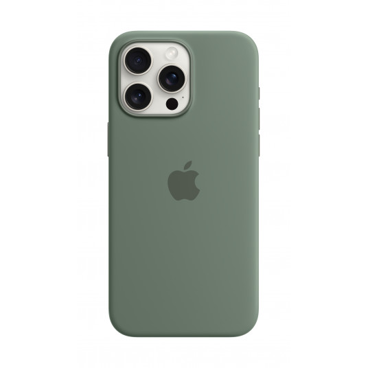 Telefona vāciņš Apple iPhone 15 Pro Max Silicone Case with MagSafe Cypress