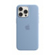 Telefona vāciņš Apple iPhone 15 Pro Max Silicone Case with MagSafe Winter Blue