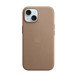 Telefona vāciņš Apple iPhone 15 FineWoven Case with MagSafe Taupe