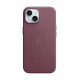 Telefona vāciņš Apple iPhone 15 FineWoven Case with MagSafe Mulberry